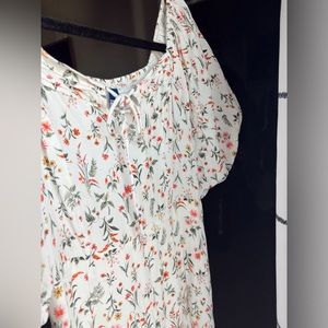 Floral print dress, colorful, extra small